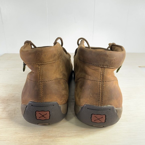 Twisted X Men's Peanut Brown Steel Toe Driving Mocs Shoes MDMSM01 Size 13 - Picture 5 of 10